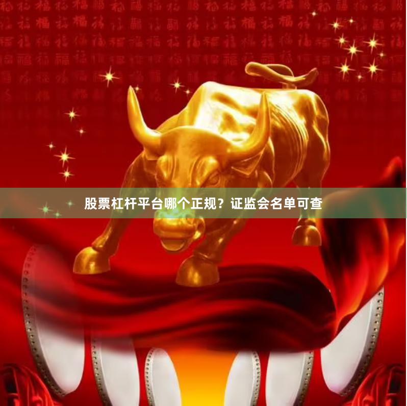 股票杠杆平台哪个正规？证监会名单可查
